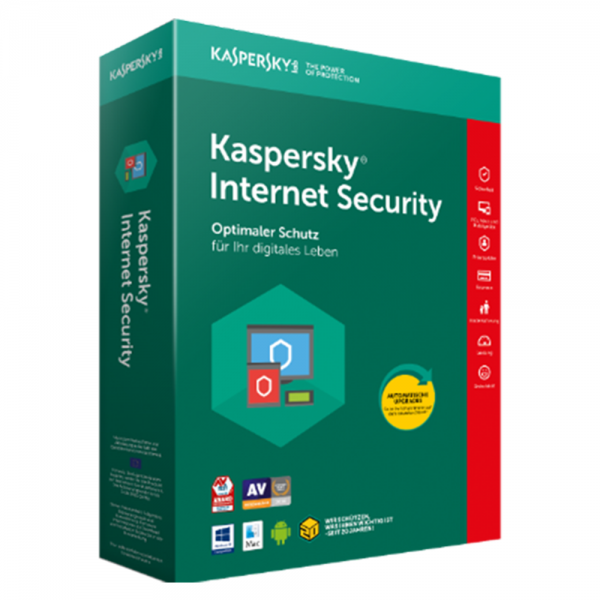 KASPERSKY INTERNET SECURITY 2020 - 1 GERÄT - 1 JAHR